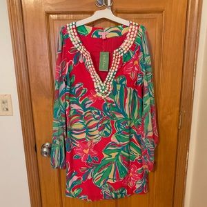 NWT Lilly Pulitzer Pink Jungle Print Shift Dress